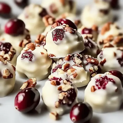 White Chocolate Cranberry Pecan Clusters