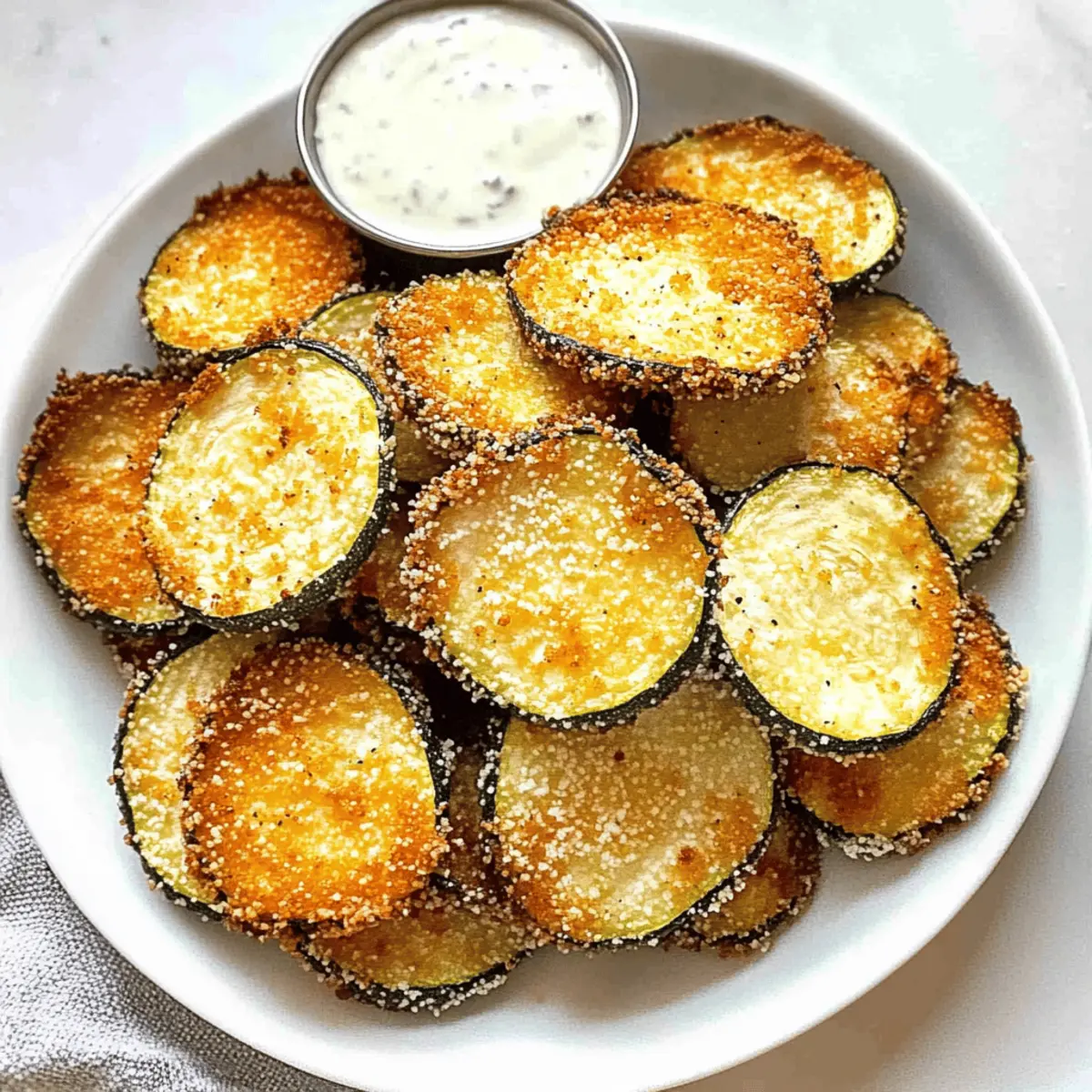 Air Fryer Zucchini Chips