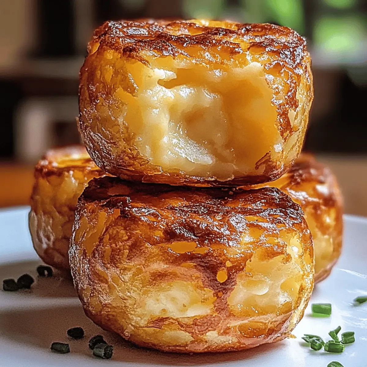 Mashed Potato Cheese Puffs