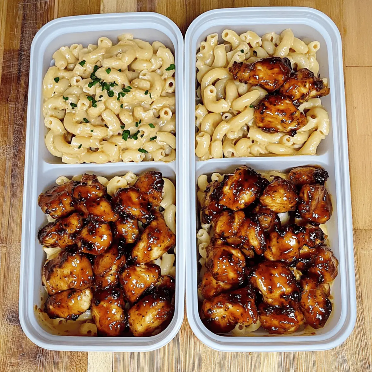 Honey Pepper Chicken Mac and Cheese