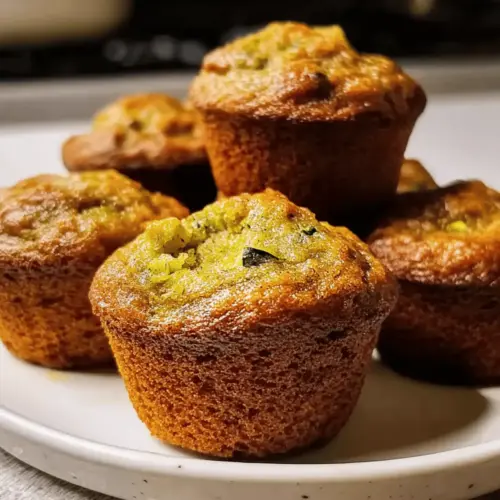 Zucchini Banana Muffins
