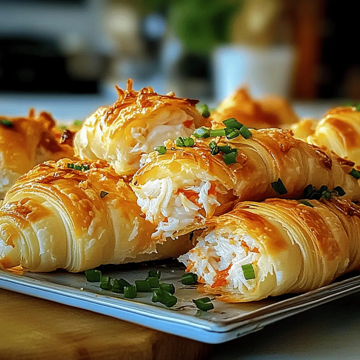 Crab Crescent Bites