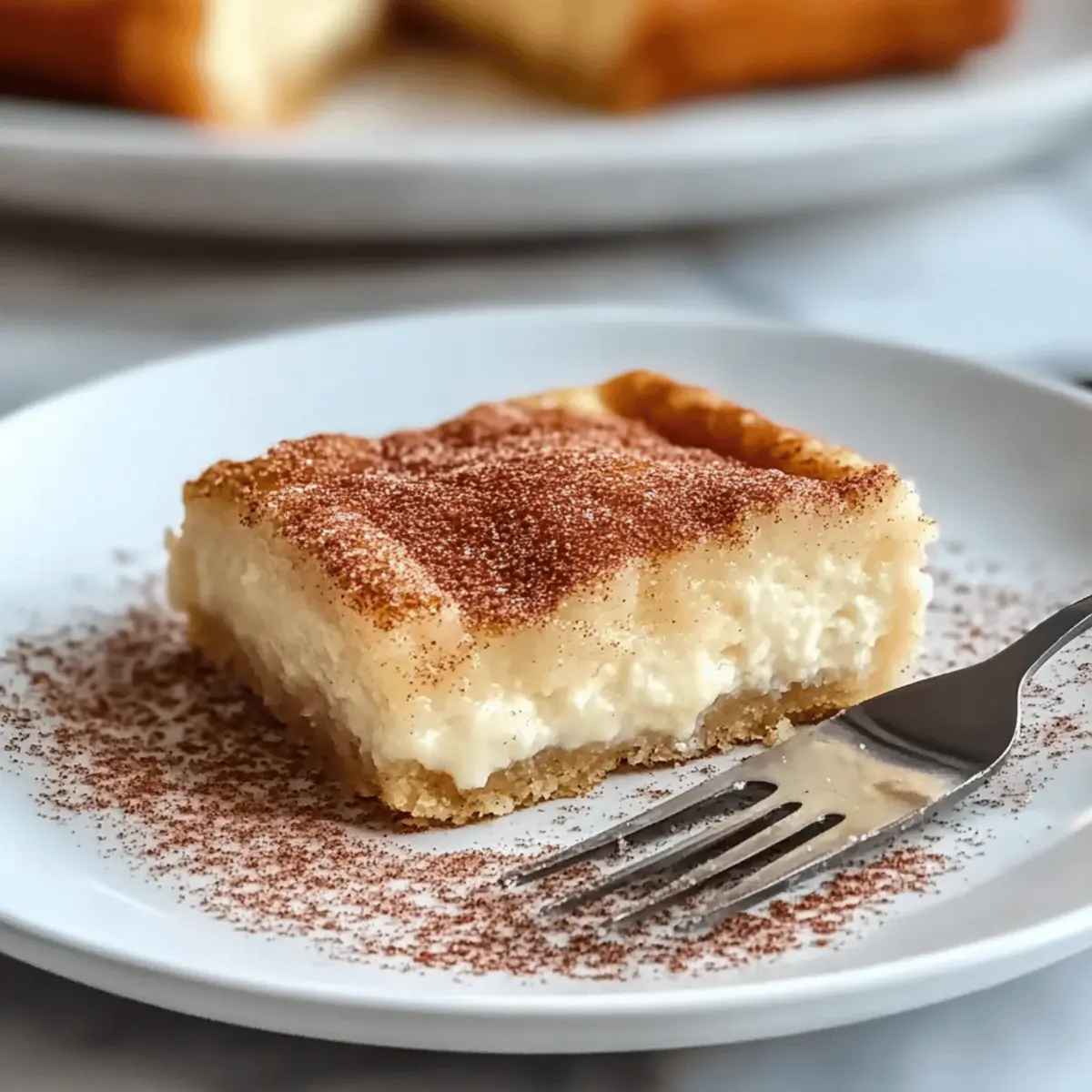 Churro Cheesecake Bars