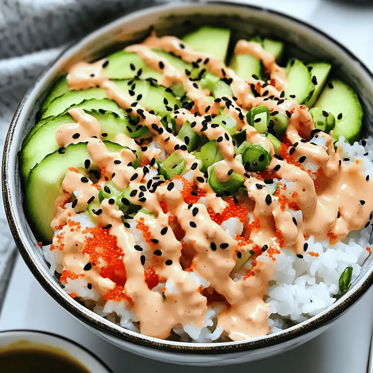 California Roll Sushi Bowls