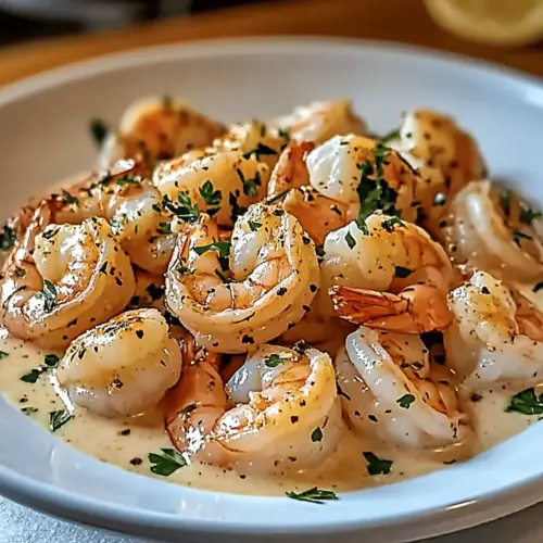 Creamy Garlic Shrimp