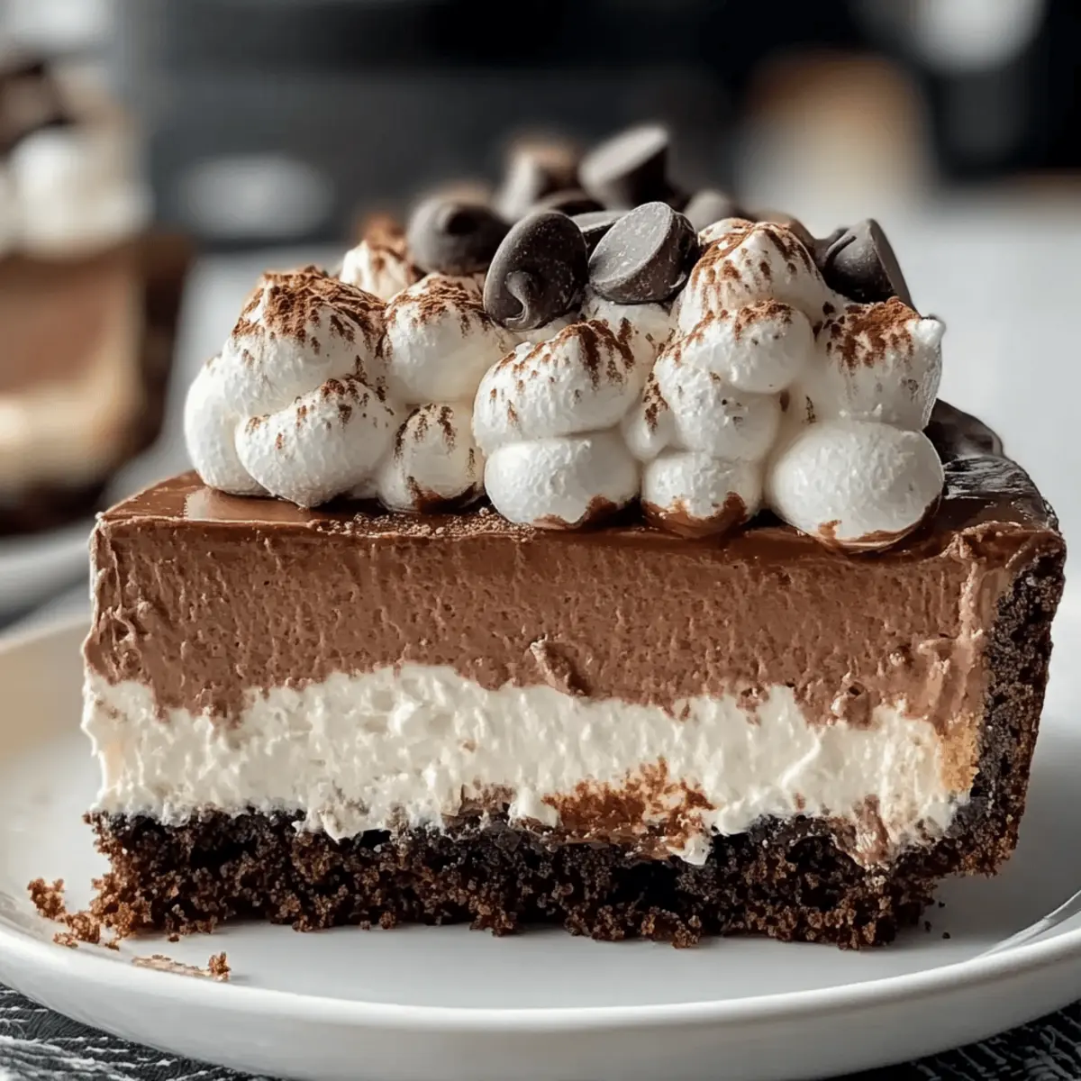 Hot Chocolate Cheesecake