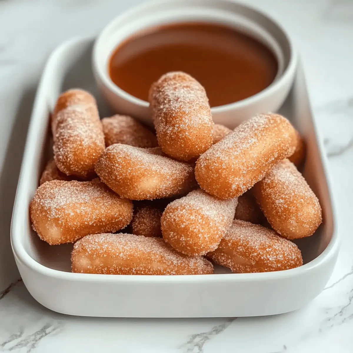 Sweet Air Fryer Churro Bites