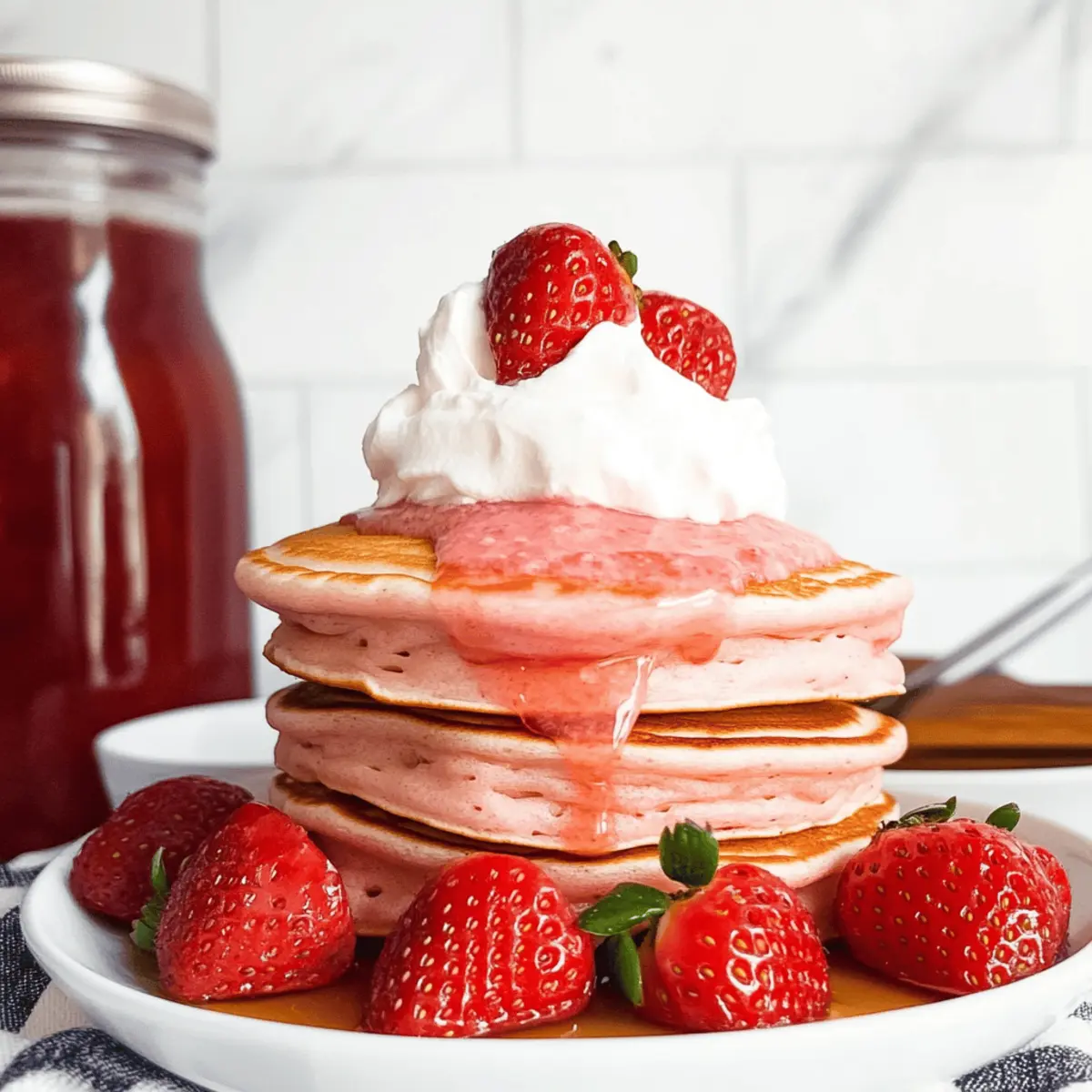 Strawberry Pancakes