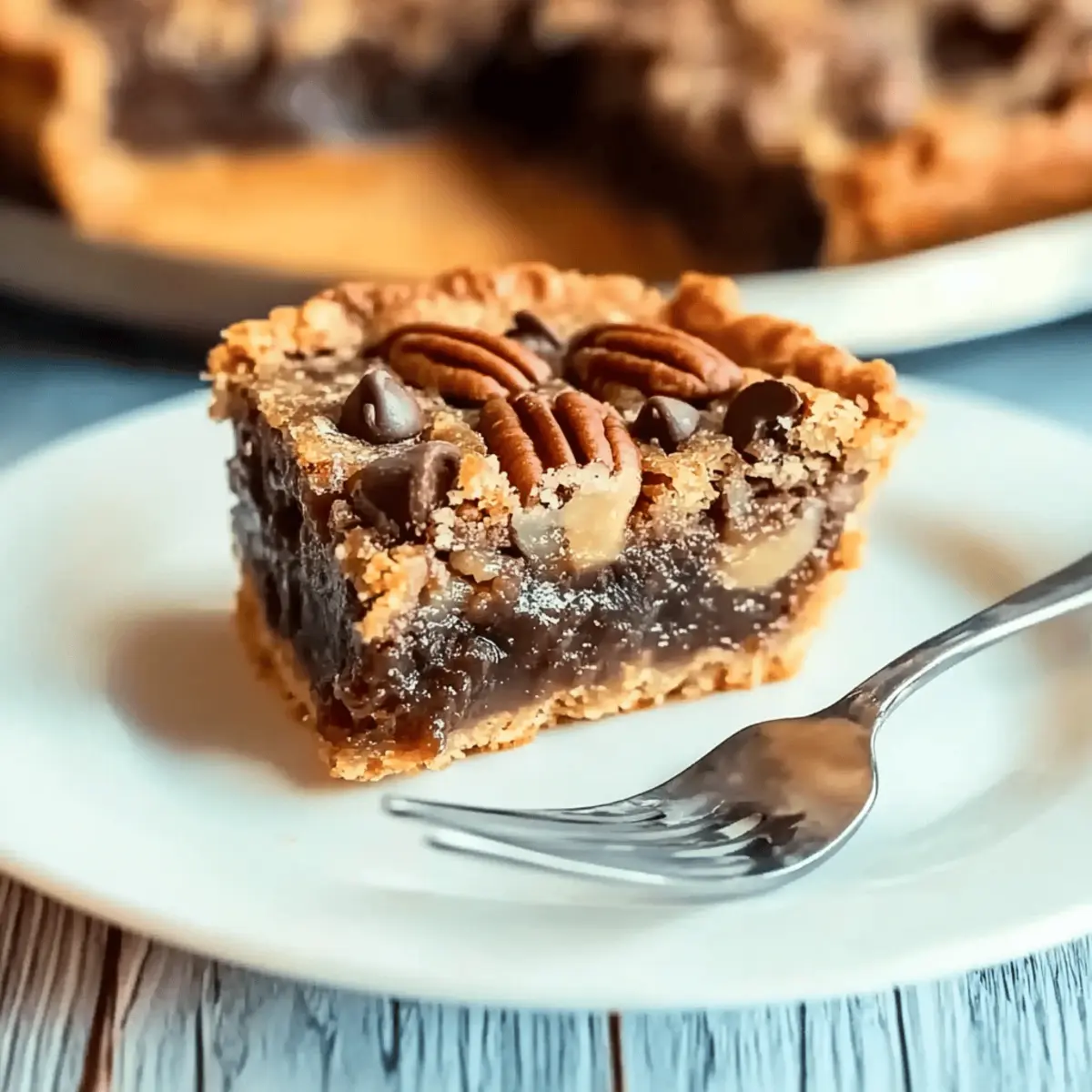 Chocolate Chip Pecan Pie Bars