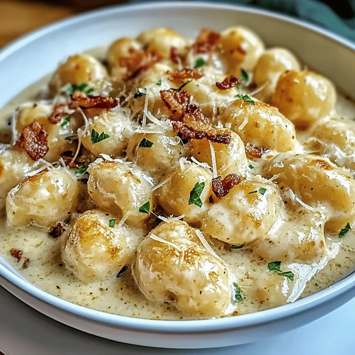 Creamy Crack Chicken Gnocchi