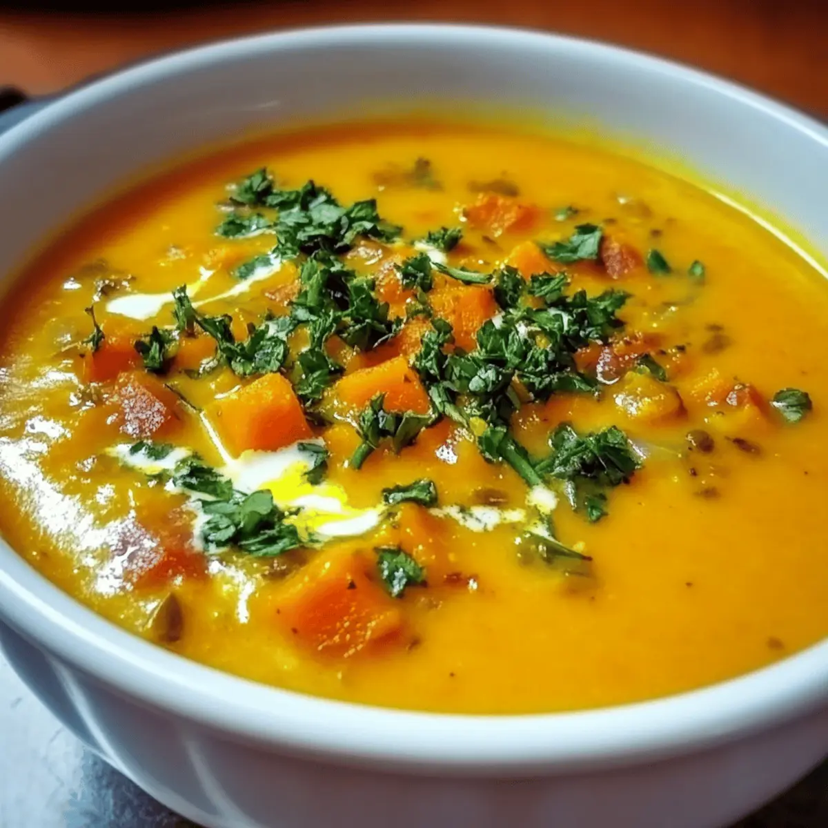 Pumpkin Veggie Soup