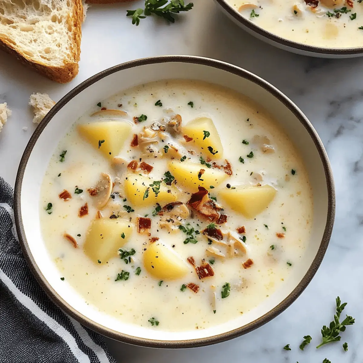 Creamy Potato Dairy Free Clam Chowder That Warms the Soul 2