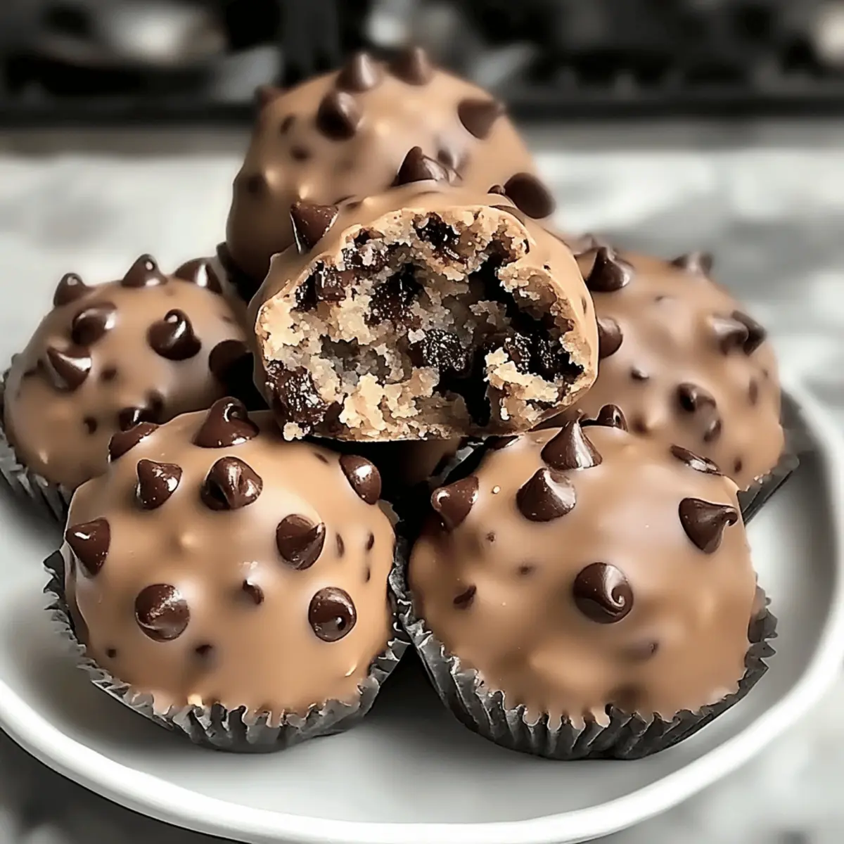 Chocolate Chip Cookie Dough Protein Balls fvkgnw
