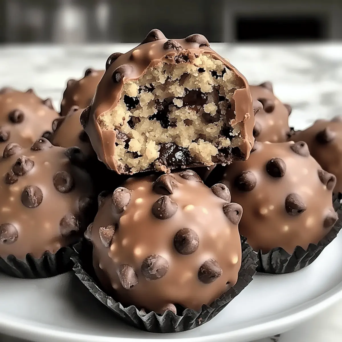 Chocolate Chip Cookie Dough Protein Balls ijk1go