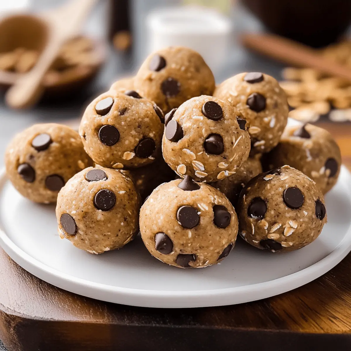 Cookie Dough Protein Balls wujswz
