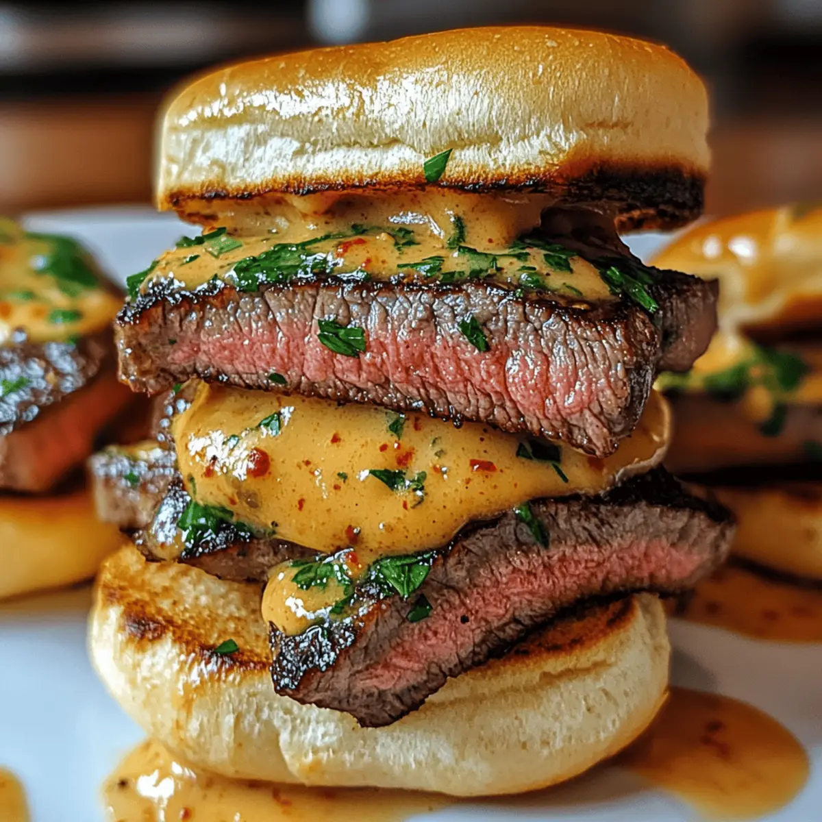 Cowboy Butter Steak Sliders aeu8qt