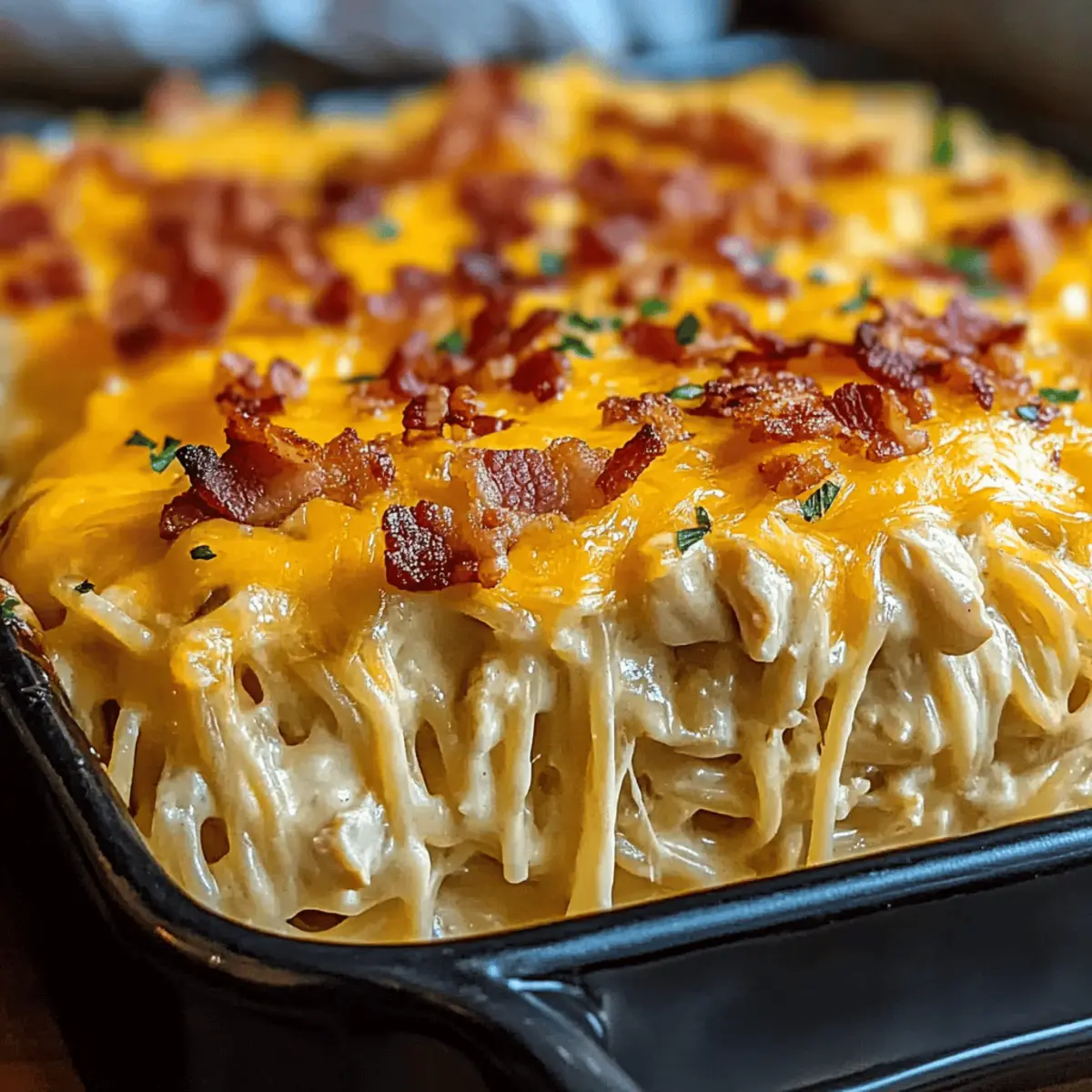 Creamy Southern Spaghetti Bake n3p8io