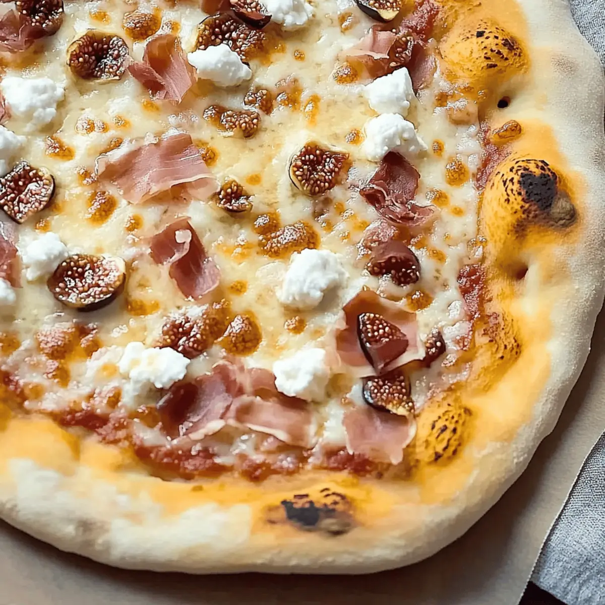 Fig Jam Pizza with Goat Cheese and Prosciutto zomrjp