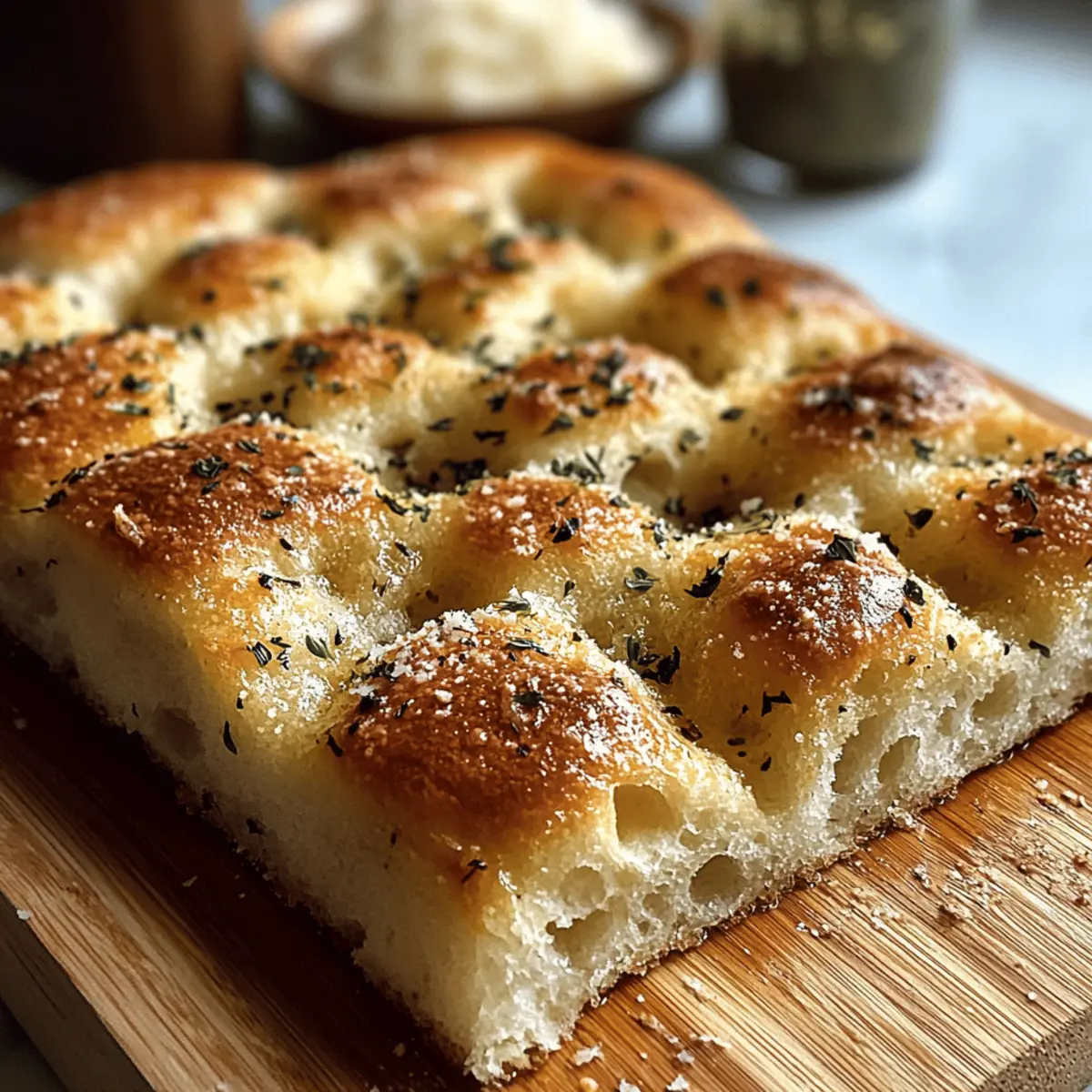 Garlic Parmesan Focaccia tbrvzh