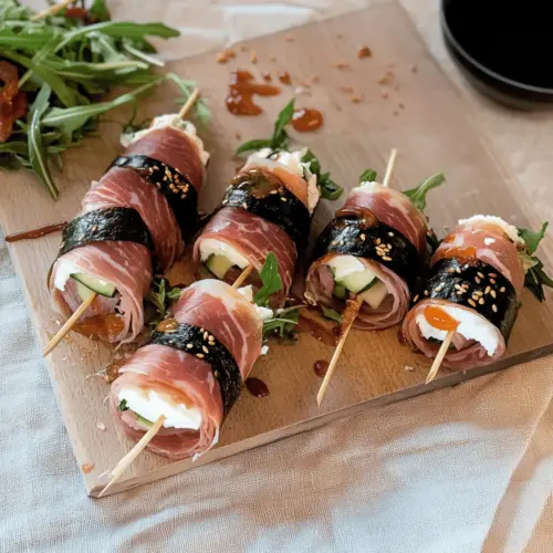 Italian Charcuterie Sushi Rolls