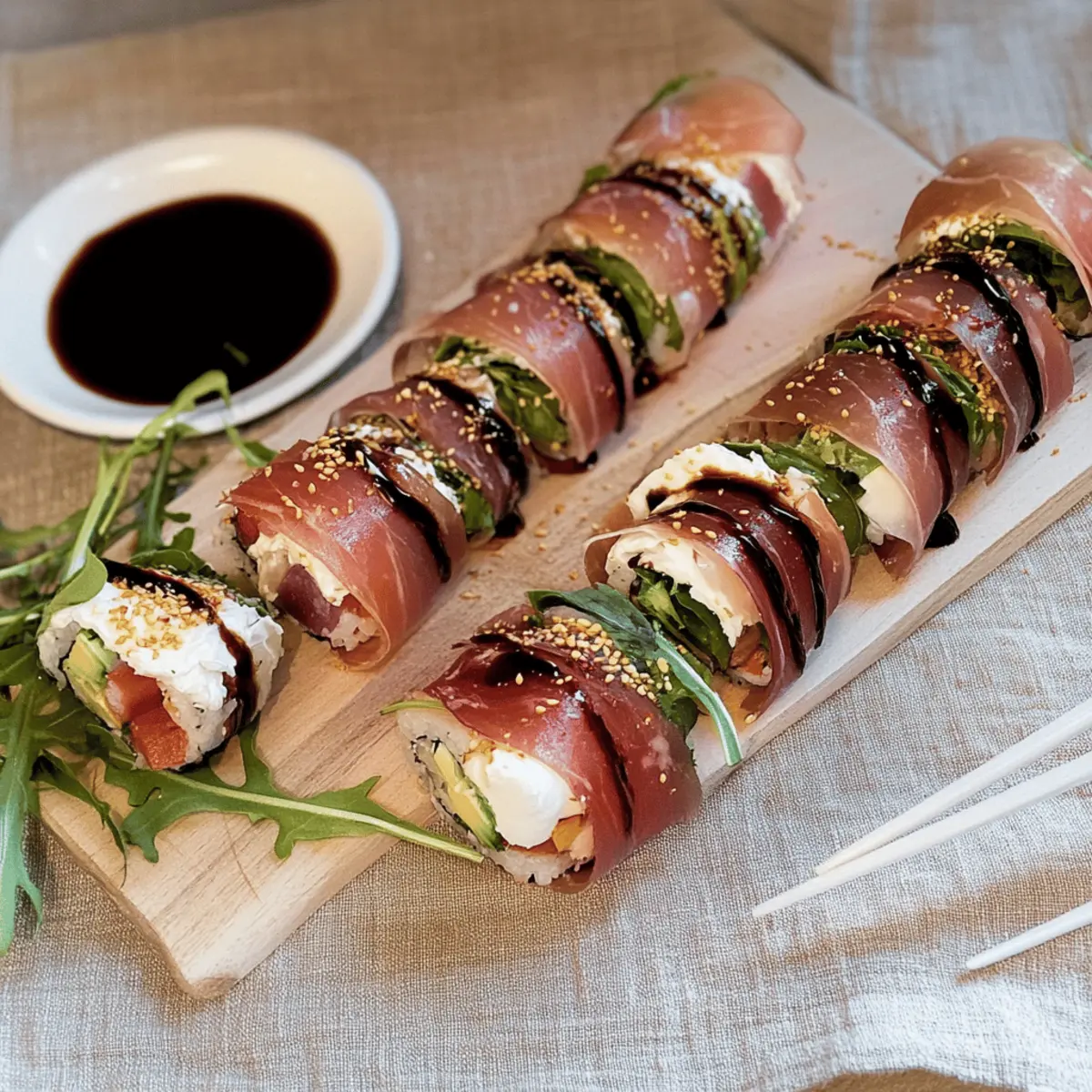 Italian Charcuterie Sushi Rolls oolggb