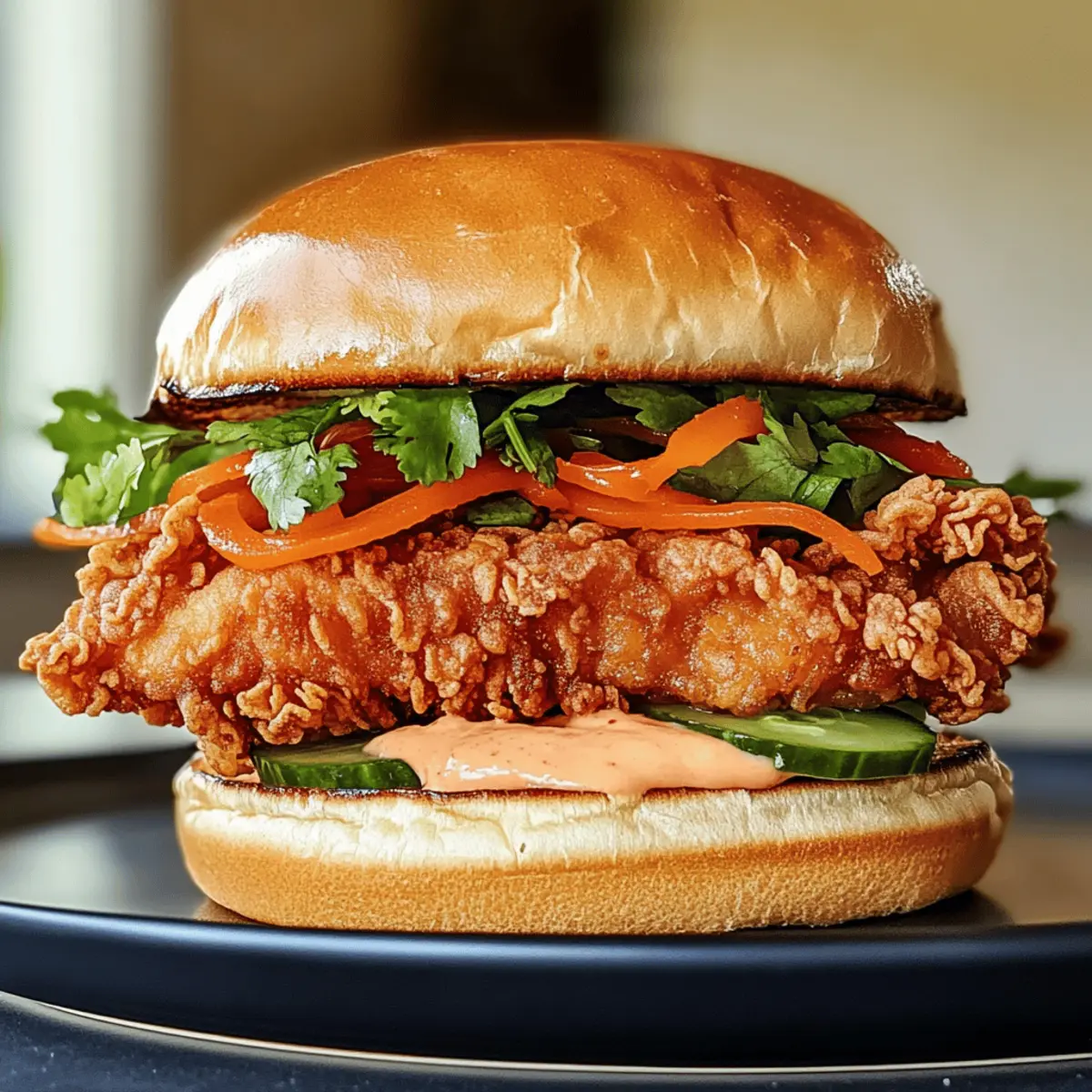 Thai Fried Chicken Sandwich n4jqhd