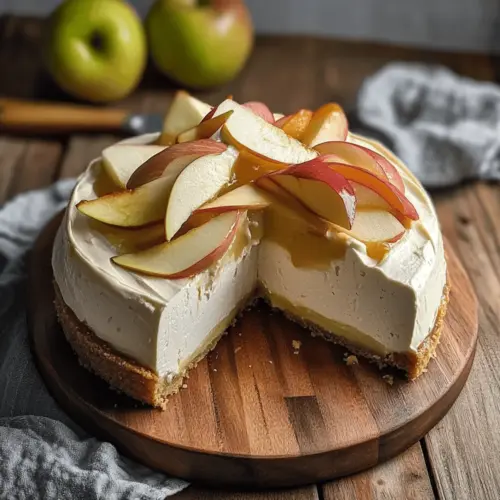 Apple Cider Cheesecake