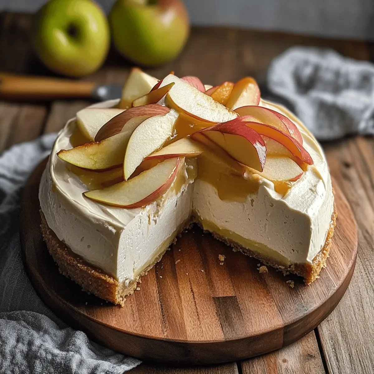 Apple Cider Cheesecake qkqrvo