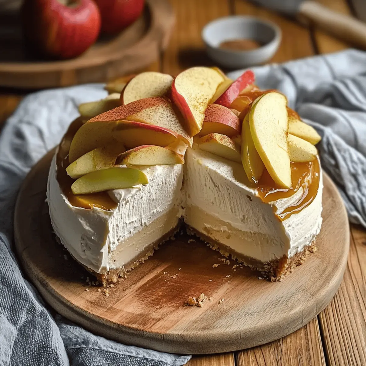 Apple Cider Cheesecake qtlvco