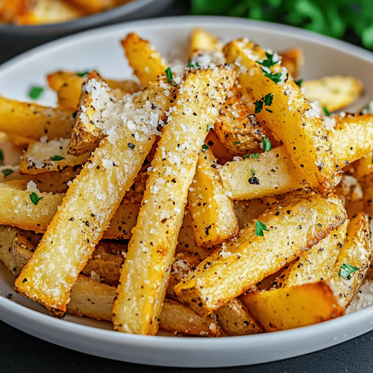 Baked Parmesan Garlic Fries for a Crispy, Guilt-Free Treat 1 Baked Parmesan Garlic Fries qzrqfy