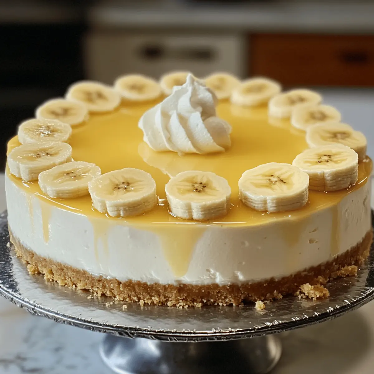 Banana Cream Cheesecake biqljv