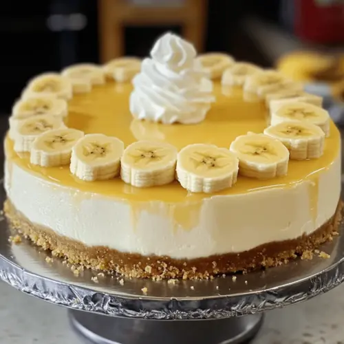 Banana Cream Cheesecake