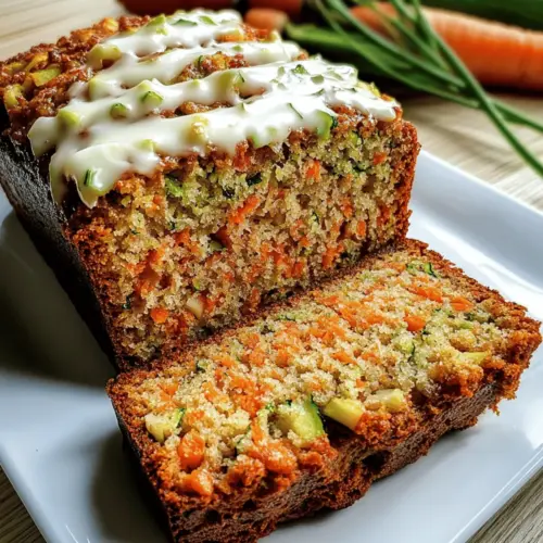 Carrot Apple Zucchini Bread