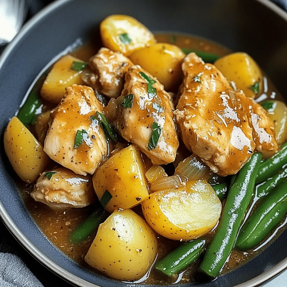 Delicious Chicken and Potatoes with Green Beans in Your Slow Cooker 3 Chicken and Potatoes with Green Beans hu5wq4