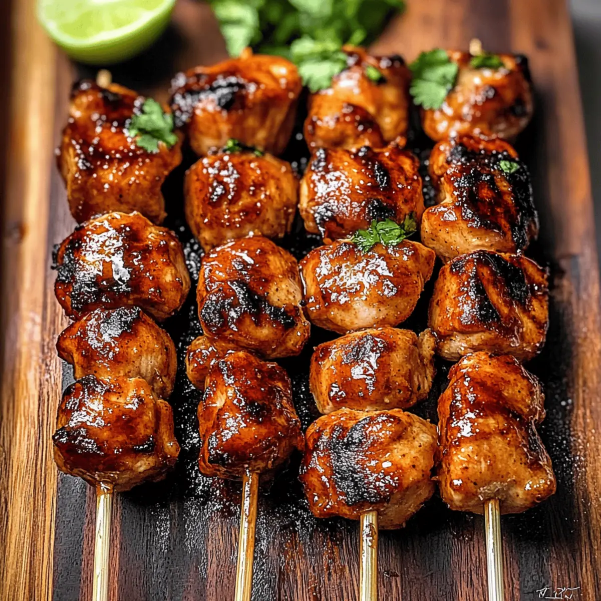 Coconut Chicken Skewers sfsifz