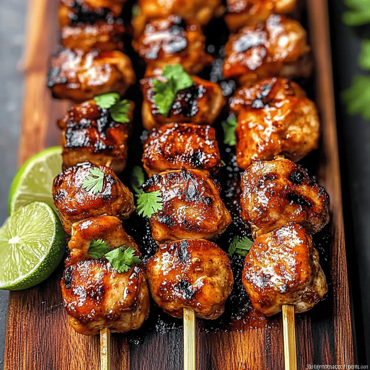 Coconut Chicken Skewers tu9k3t