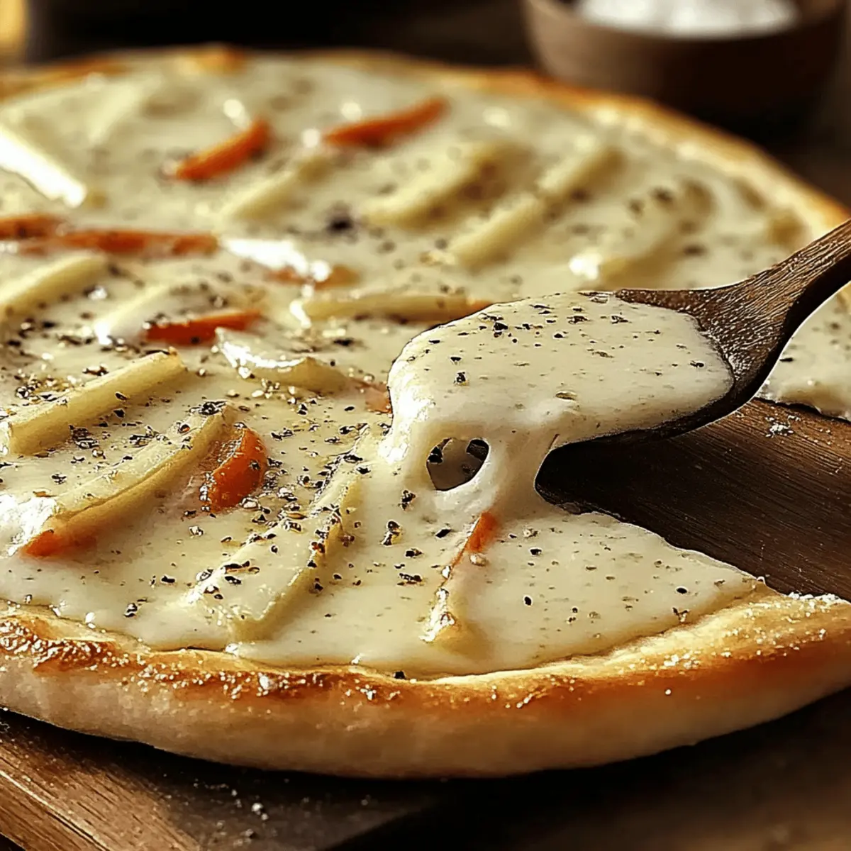 Creamy White Garlic Pizza Sauce kfrydi