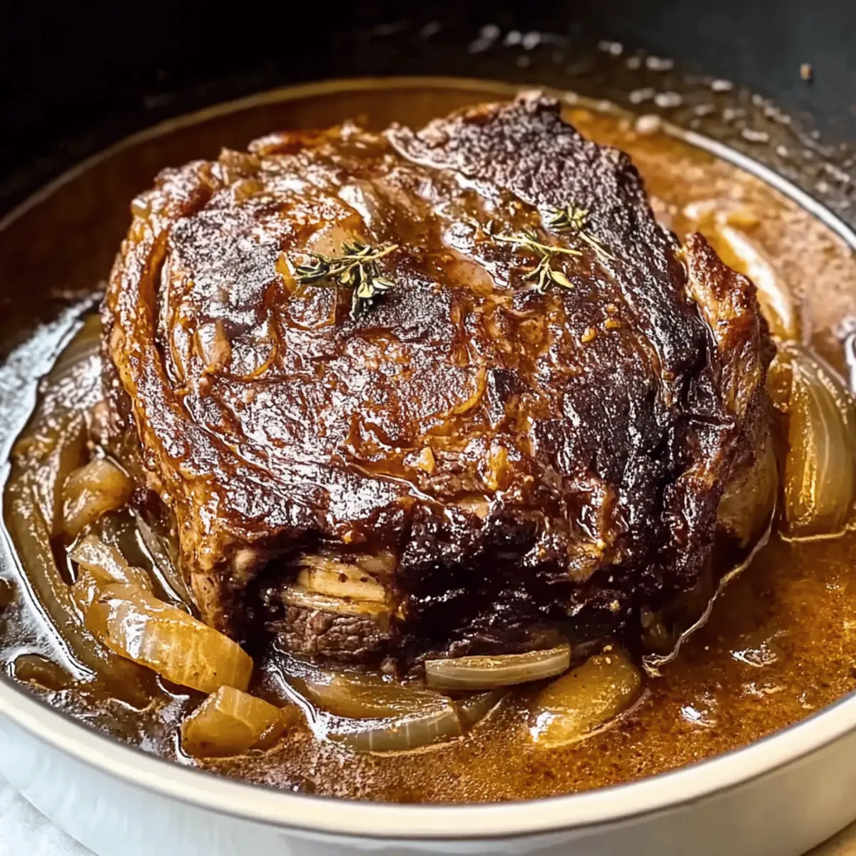 French Onion Pot Roast b2qr0e