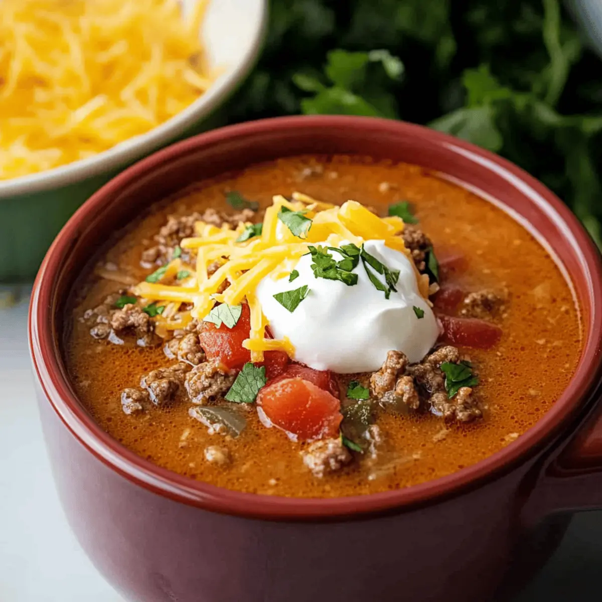 Keto Taco Soup efgn22