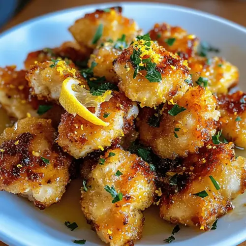 Lemon Chicken Bites