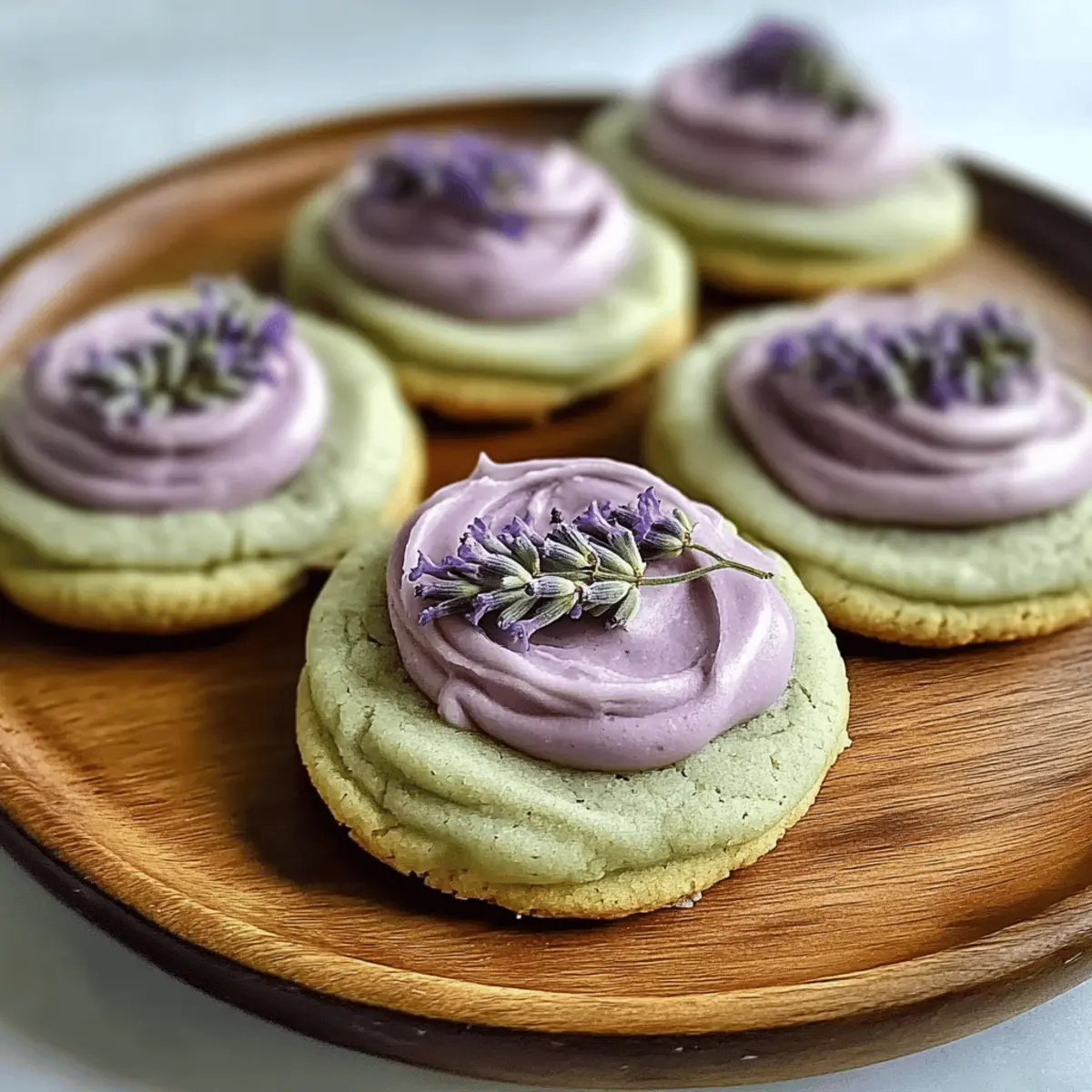 Matcha Lavender Sugar Cookies b8zhoc