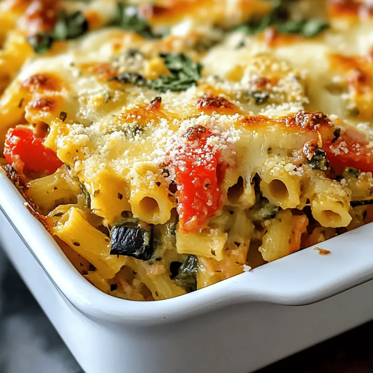 Mediterranean Vegetable Pasta Bake zqa3ik