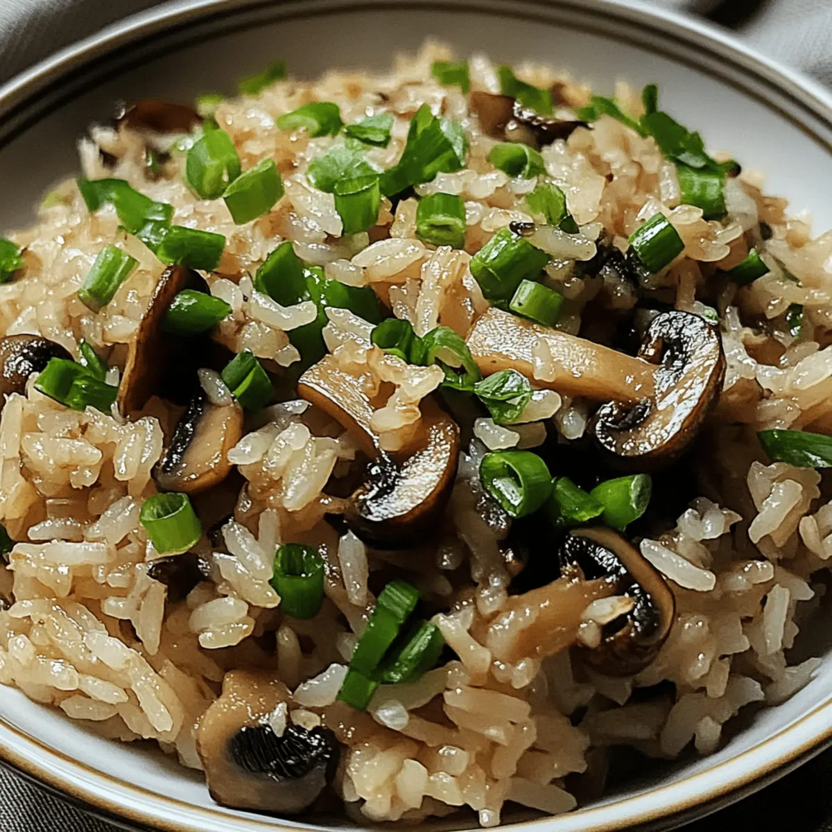 Mushroom Rice Vip Irresistible Mushroom Rice: A Cozy, Flavorful Delight