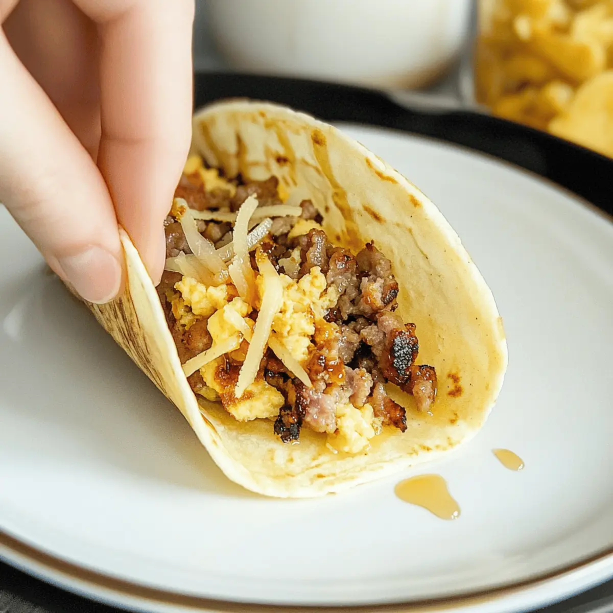 Pancake Breakfast Tacos thgzzj