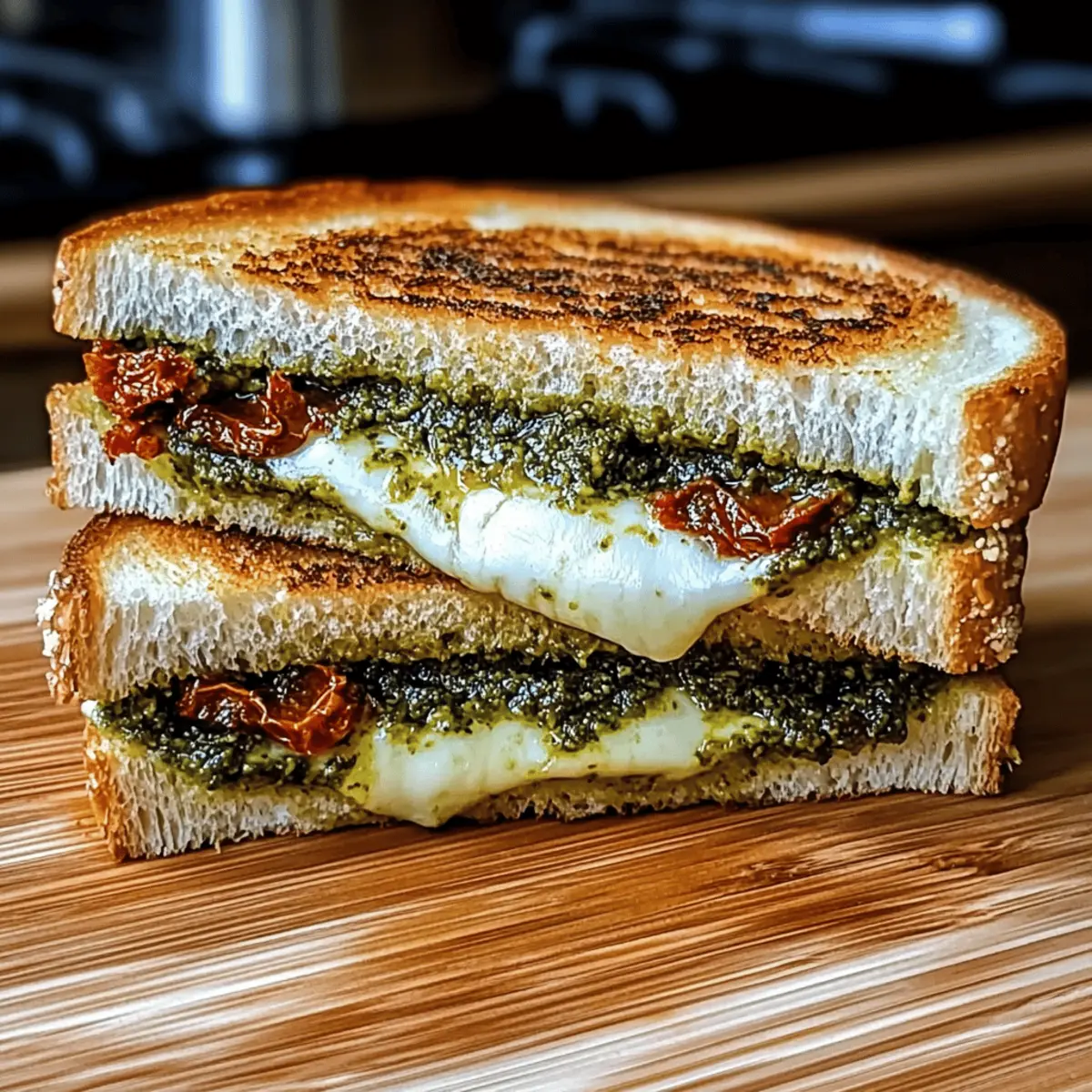 Tomato Pesto Grilled Cheese dycrdz