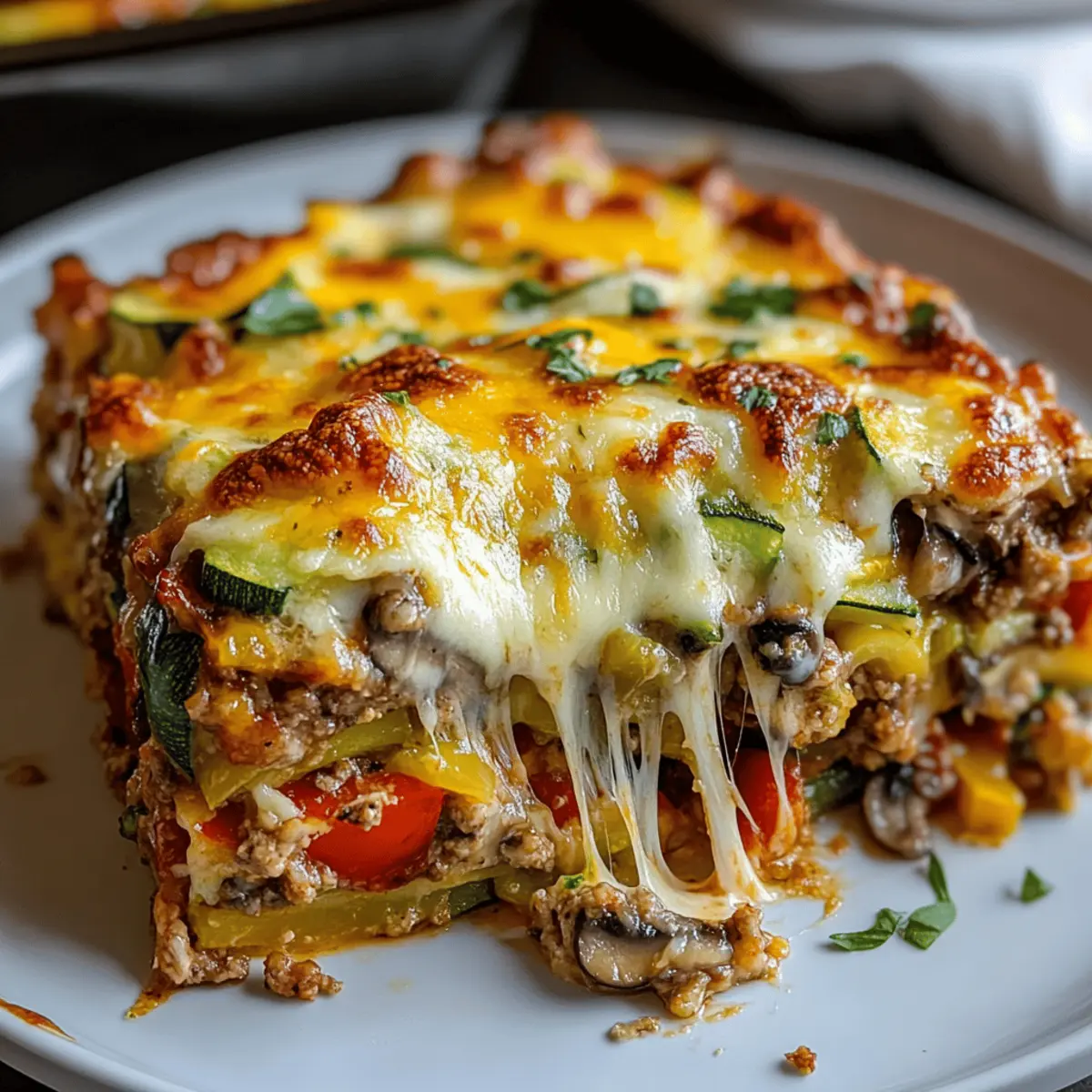 Zucchini Pizza Casserole gusthl