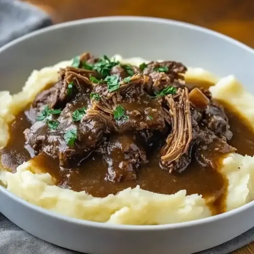 low Cooker Beef Manhattan