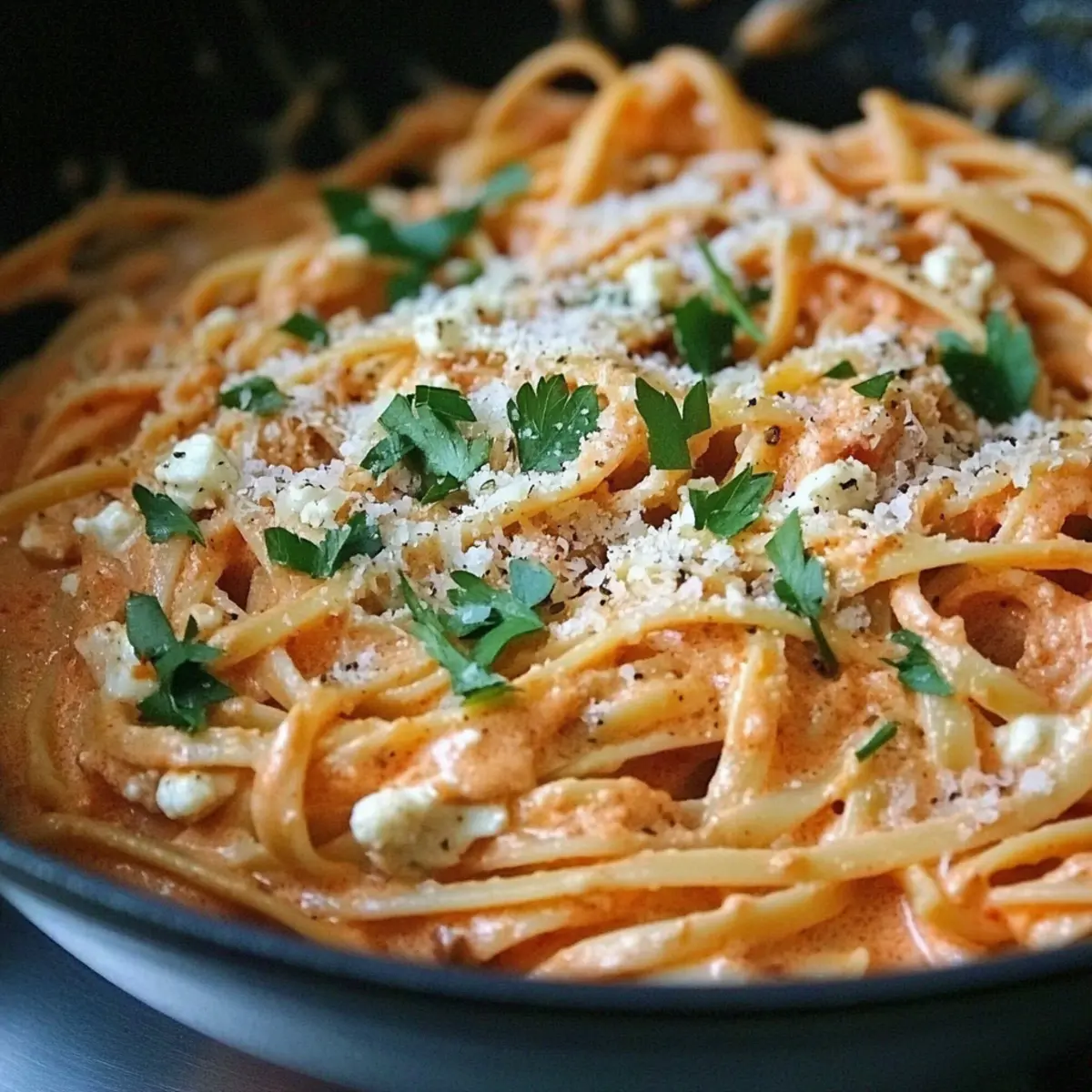 Creamy Roasted Red Pepper & Goat Cheese Alfredo Delight 3 9dfe0587 2988 4285 9c97