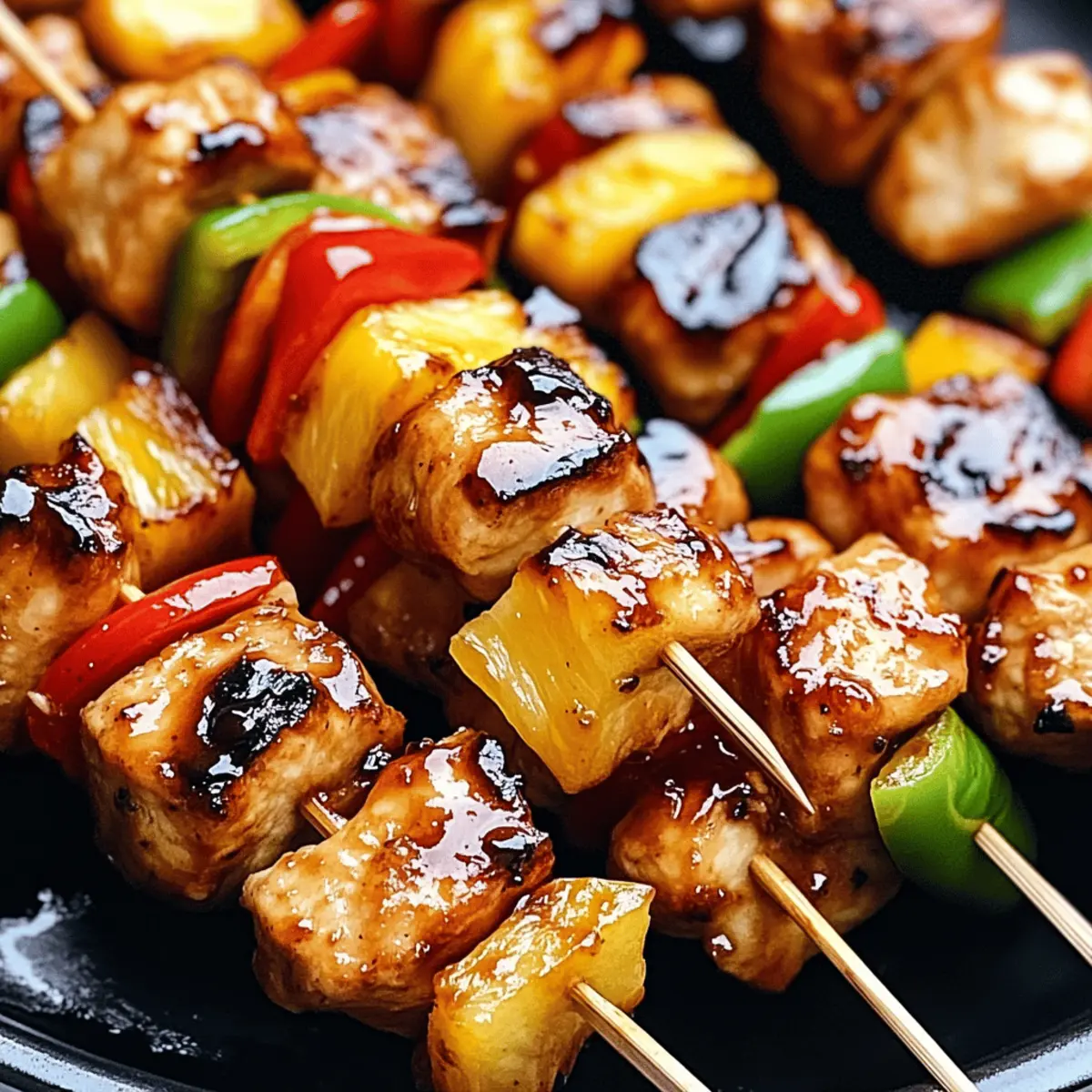 BBQ Pineapple Chicken Kabobs: A Sweet and Savory Delight 2 BBQ Pineapple Chicken Kabobs muv37n