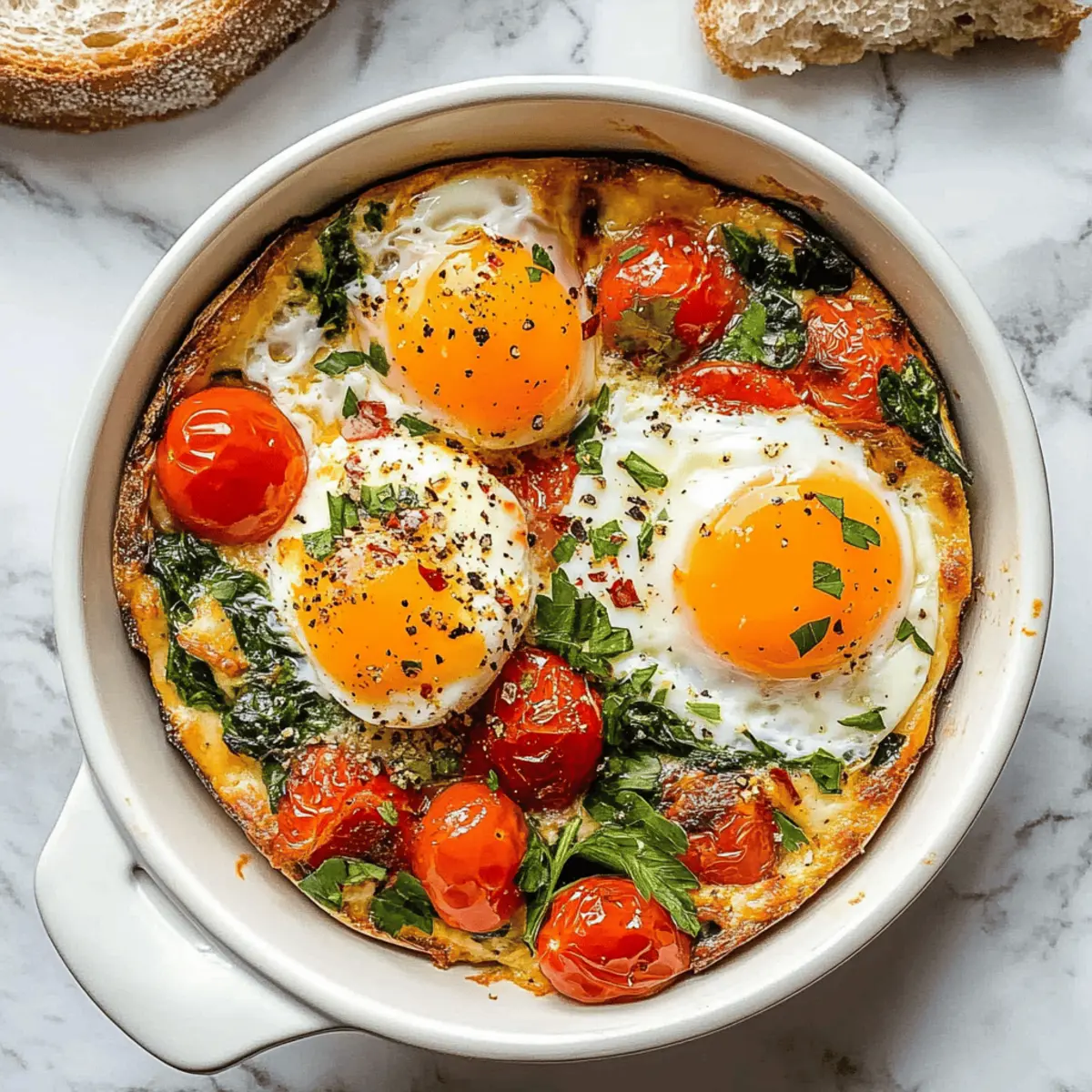Baked Feta Eggs i1szu0